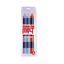 Make Me Melt Noir Collection Striped Candles 3-Pack Aromatherapy Gifts - $974.43 MXN