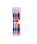 Make Me Melt Noir Collection Striped Candles 3-Pack Aromatherapy Gifts - $974.43 MXN