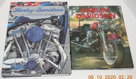 Lot of 2 Harley Davidson Motorcycle Hardback Books MSRP $50 - £25.25 GBP