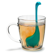 Tea Filter Steeper Loch Ness Monster Loose Leaf Infusers Long Handle Strainer - £8.03 GBP