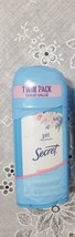 2-Pack Secret PH Balanced Powder Fresh Deodorant 24 Hour Solid 2.6 oz - £10.97 GBP