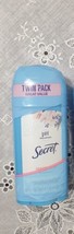 2-Pack Secret PH Balanced Powder Fresh Deodorant 24 Hour Solid 2.6 oz - £10.60 GBP