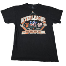 Majestic MLB Baltimore Orioles vs Nationals 2013 Interleague Shirt Men&#39;s... - $29.34