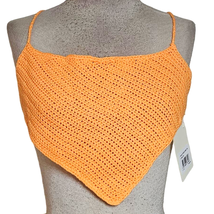 Peppermayo Tan Lines Crochet Crop Top Small New with Tag - $34.65