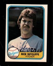 1981 Fleer #125 Rick Sutcliffe Nm Dodgers *X104347 - £0.96 GBP