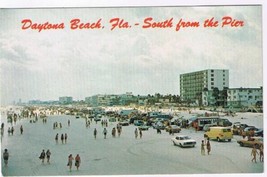 Florida Postcard Daytona Beach South From The Pier - £2.22 GBP