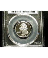 1995-S Silver Proof Quarter PCGS PR70DCAM Deep Cameo - $91.11