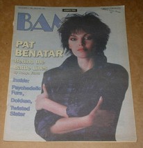 PAT BENATAR BAM MAGAZINE VINTAGE 1984 - £23.59 GBP