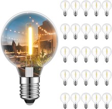 G40 LED Replacement Light Bulbs 1W Shatterproof Globe Bulbs for Outdoor String L - £30.09 GBP