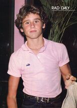 RAD DALY - John Schneider - Dukes of Hazzard 11" x 8" Teen Mag Pinup Min... - $7.94