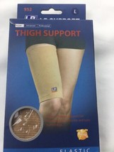 LP Four-Way Stretch Thigh Support Unisex; Tan, Large - £19.88 GBP