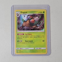 Pokemon Card Sun And Moon Crimson Invasion Gogoat 11/111 Holo Rare - $8.98