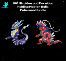 ✨ 6IV Miraidon and Koraidon Legendary Pokemon Bundle for Scarlet and Violet ✨ - £3.18 GBP