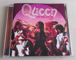 QUEEN ~ Live at CITY HALL  U K 1974 CD - £19.14 GBP