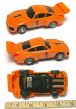 1980 Bachmann SuperTrax PORSCHE CARRERAs 1:32ish SLOT CAR Sweet Orange U... - $14.99