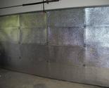 Non Fiberglass Reflective Garage Door Insulation Kit 10 Feet W x 7 Feet ... - $98.88