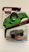 Hot Wheels Hulk Green  Comic Book Styling - 2017 Marvel Character Cars - £11.83 GBP