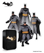 DC Collectibles Batman 75th Anniversary Action Figure (Set #2), 4-Pack [... - $89.09