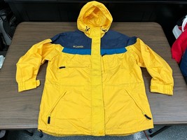 Columbia Sportswear Yellow Outdoor Jacket w. Hood - Women’s Large - £10.38 GBP