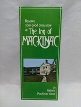 Vintage Michigan The Inn Of Mackinac Brochure - $24.06