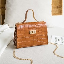 Alligator Pattern Bags For Women Brown - £7.20 GBP