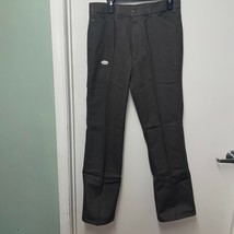 Levis Mens Flat Front Regular Fit Straight Leg Black Trouser Pants Size ... - $23.50