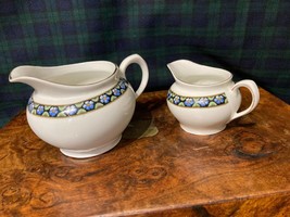 Vintage White China Creamers Set, Large and Small Creamer Pitcher, Tea P... - £13.81 GBP