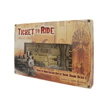 Ticket to Ride North American Open Tour Ingot Card Limited Edition Collectible - £24.12 GBP