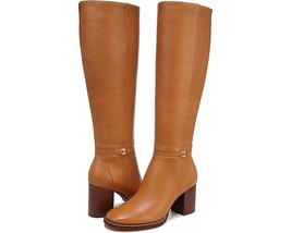 Sam Edelman Women&#39;s Elsy Leather Boot Caramel Size 5 Block Heel Knee Hig... - $49.95