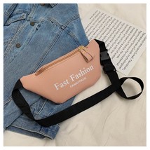 Mihaivina Pink Fanny Pack For Women Waist Bag Leather Belt Bag For Running Banan - £48.68 GBP