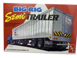 BNIP AMT Big Rig Semi Trailer 1:25 Scale Model Kit AMT1164/06 - £25.28 GBP