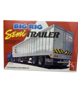 BNIP AMT Big Rig Semi Trailer 1:25 Scale Model Kit AMT1164/06 - $32.00