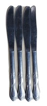 Homestead Dinner Knife Set of 4 Simeon L. &amp; George H. Rogers Oneida Stai... - $14.39