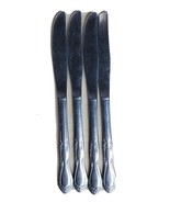 Homestead Dinner Knife Set of 4 Simeon L. &amp; George H. Rogers Oneida Stai... - £12.11 GBP