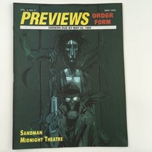 Previews Order Form May 1995 Vol. V No. 5 Sandman Midnight Theatre No Label - £14.91 GBP