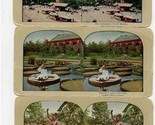 3 Stereoviews Cathedral Mexico Victoria Regina Life Raft Hindu Fakirs In... - £14.03 GBP