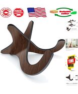 Travel-Friendly Black Walnut Violin Stand with Anti-Slip Padding - Compact - $280.49 MXN