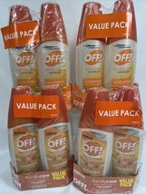 (4 Pack) OFF! Family Care Insect &amp; Mosquito Repellent Unscented Aloe-Ver... - $35.69
