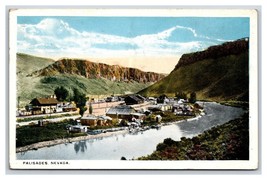 Birds Eye View Palisade Nevada NV UNP WB Postcard V4 - £3.06 GBP
