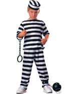PRISONER BOY HALLOWEEN COSTUME CHILD SIZE SMALL 4-6 - €10,88 EUR