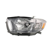 Headlight For 2008-2010 Toyota Highlander Driver Side Black Housing Japan Bui... - £142.85 GBP