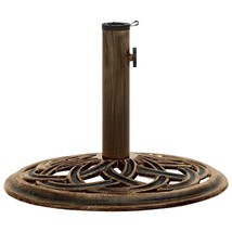  Umbrella Base Bronze Cast Iron Standard Durable Umbrella Base - $112.85