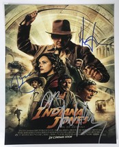 Indiana Jones and the Dial of Destiny Cast Signed Autographed Glossy 8x10 Photo - £239.75 GBP