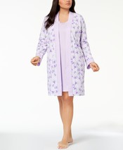 allbrand365 designer Womens Plus Size 1 Piece Robe,Lilac,2X - £55.32 GBP