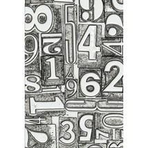 Sizzix 3D Texture Fades Embossing Folder By Tim Holtz Numbered - $18.81