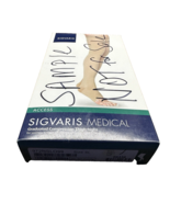 Sigvaris Black Graduated Compression Thigh Highs SL Medical 972NSLO99 Op... - £16.80 GBP