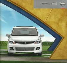 2010 Nissan VERSA sales brochure catalog US 10 1.6 1.8 S SL - £4.70 GBP