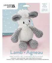 Leisure Arts Crochet Kit Amigurumi Lamb 57174 - £14.13 GBP