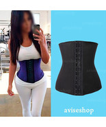 Underbust Steel Boned Corset Waist Trainer Cincher Body Shaper Workout training - $11.83