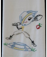 Embroidered Vintage Kitchen Days of the Week Flour Sack Towels - £6.39 GBP